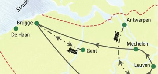 Reiseroute Flandern – Kunststädte entdecken 2026  | Tinta Tours Erlebnisreisen