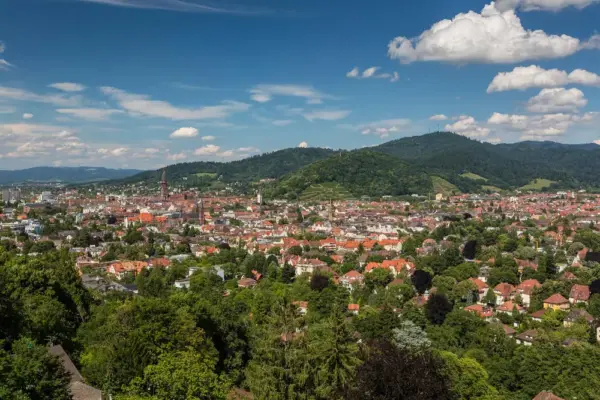 Blick auf Freiburg - Spiegelhalter - @ Spiegelhalter/ FWTM - Erlebnisrundreisen.de