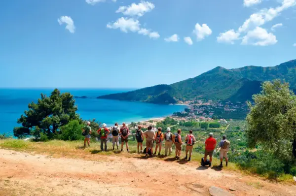 Blick auf den Golden Beach - Sabine Streck - Erlebnisrundreisen.de