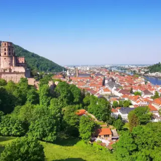 Heidelberg mit Schloss - Peter Bartel - Erlebnisrundreisen.de