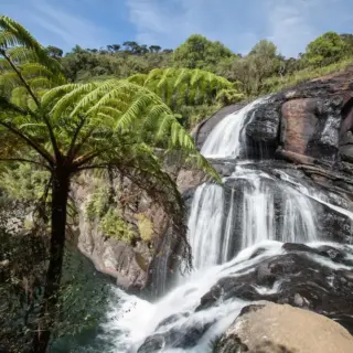 Die Baker Falls am "Ende der Welt" - jsbpics - © jsbpics / Adobe.com - Erlebnisrundreisen.de