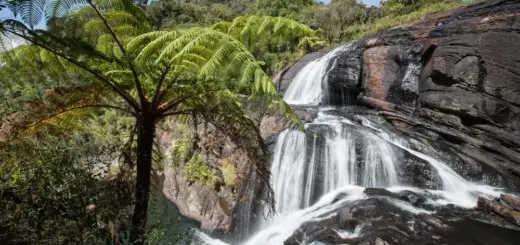 Die Baker Falls am "Ende der Welt" - jsbpics - © jsbpics / Adobe.com - Erlebnisrundreisen.de