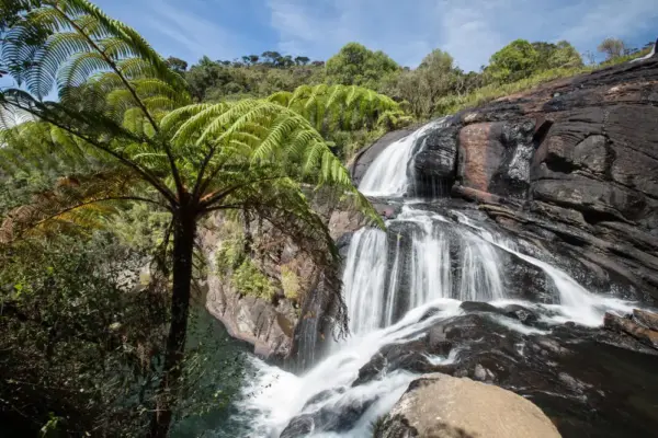 Die Baker Falls am "Ende der Welt" - jsbpics - © jsbpics / Adobe.com - Erlebnisrundreisen.de