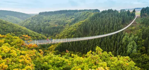 Die Hängeseilbrücke Geierlay im Hunsrück - Dominik Ketz - Dominik Ketz / Rheinland-Pfalz Tourismus GmbH - Erlebnisrundreisen.de