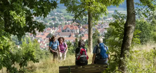 Wanderer oberhalb von Beilngries - Stadt Beilngries - © Stadt Beilngries - Erlebnisrundreisen.de