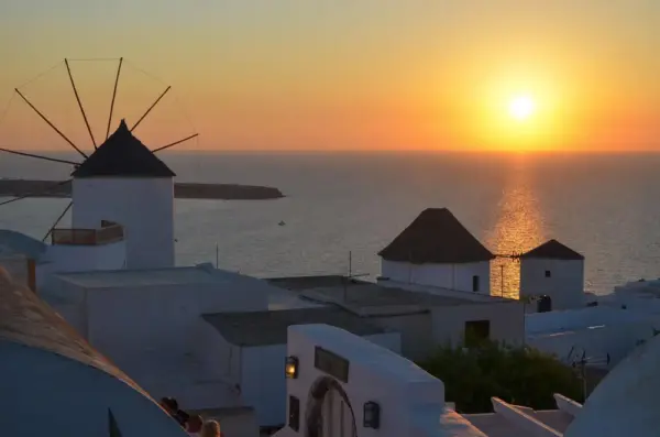 Santorini - Sonnenuntergang bei Oia - Gerd Thiel - Erlebnisrundreisen.de
