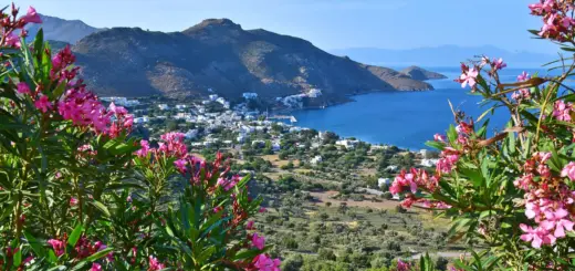 Tilos: Blick auf Livadia - Gerd Thiel - Erlebnisrundreisen.de