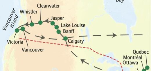 Reiseroute Kanada – Impressionen im Osten 2026  | Tinta Tours Erlebnisreisen