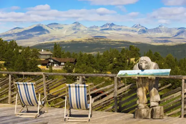 Rondablikk Høyfjellshotell - Aussichtsterrasse - Rondablikk Høyfjellshotell - Erlebnisrundreisen.de