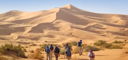 Wanderung in der Wüste - Dieter Grimm - Erlebnisrundreisen.de