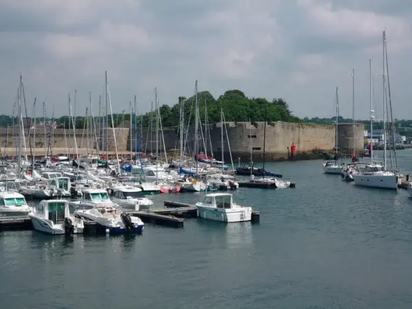 Yachthafen und Ville Close von Concarneau - Ingrid Preuschoff - Erlebnisrundreisen.de