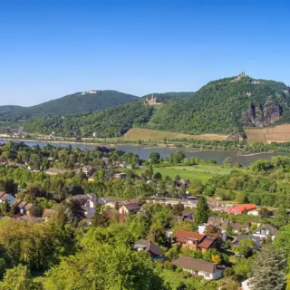 Ausblick zum Drachenfels - Adrian72 - © Adrian72 / Adobe.com - Erlebnisrundreisen.de