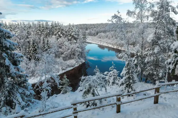 Gauja-Nationalpark im Winter - Nauris - © Nauris / Adobe.com - Erlebnisrundreisen.de