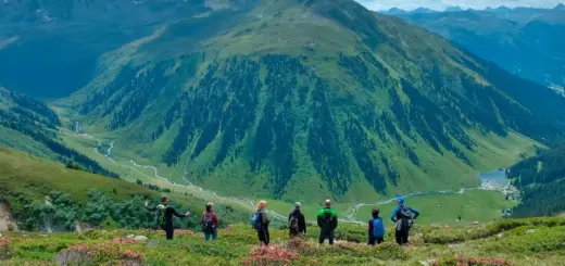 Ausblick auf den Versitspitz - Behzad Marvie - Erlebnisrundreisen.de