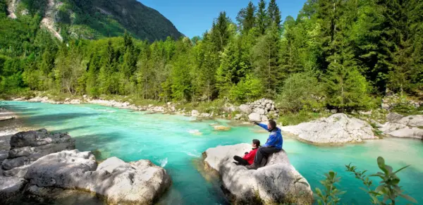 Soča-Fluss - Domen Grögl - Erlebnisrundreisen.de