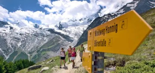 Höhenwandern im Saastal - Photopress/Christof Sonderegger - Erlebnisrundreisen.de