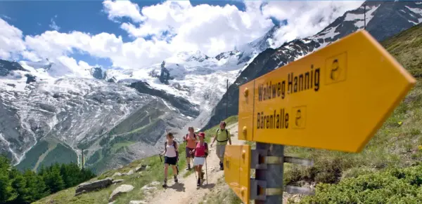 Höhenwandern im Saastal - Photopress/Christof Sonderegger - Erlebnisrundreisen.de