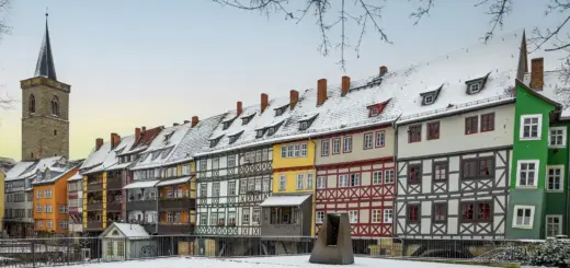 Krämerbrücke im Winter - drsg98 - © drsg98 / adobe.com - Erlebnisrundreisen.de