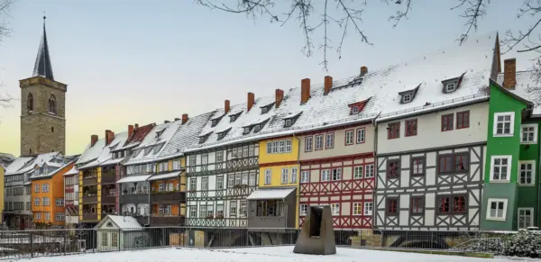 Krämerbrücke im Winter - drsg98 - © drsg98 / adobe.com - Erlebnisrundreisen.de