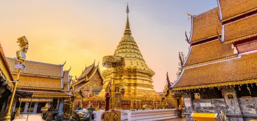 Goldener Tempel Wat Phra That Doi Suthep - Chanawin - © Chanawin / Adobe.com - Erlebnisrundreisen.de