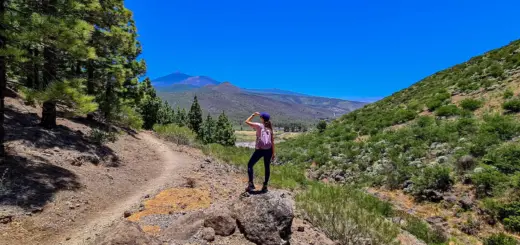 Wanderung im Santiago-Tal mit Blick auf den Teide - Chris / Adobe.com - © Chris / Adobe.com - Erlebnisrundreisen.de