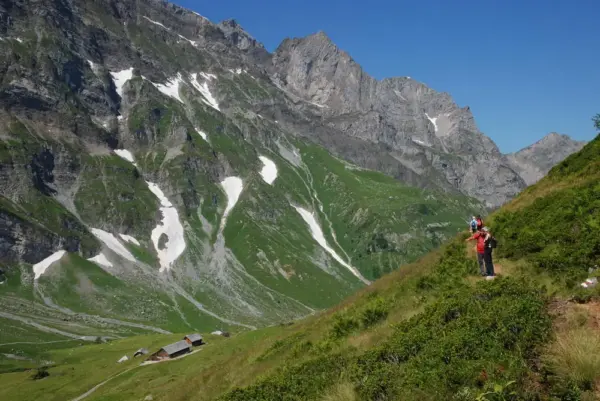 Blick auf die Titlis-Südwand (3.239 m) - Gerd Thiel - Erlebnisrundreisen.de