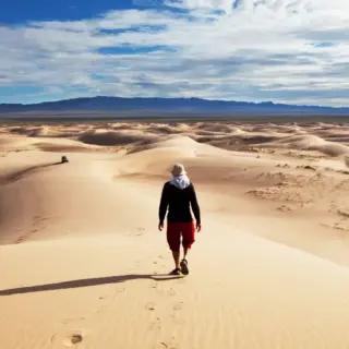 Sanddünen in der Wüste Gobi - Galyna Andrushko - © Galyna Andrushko / adobe.com - Erlebnisrundreisen.de