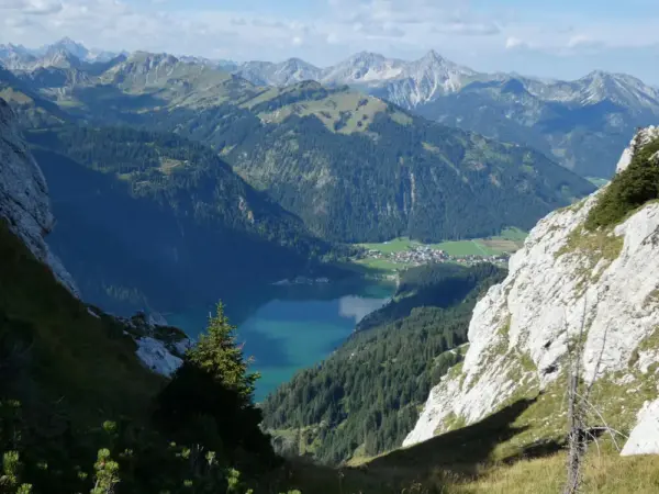 Blick vom Haller Schrofen zum Halden See - Andreas Happe - Erlebnisrundreisen.de