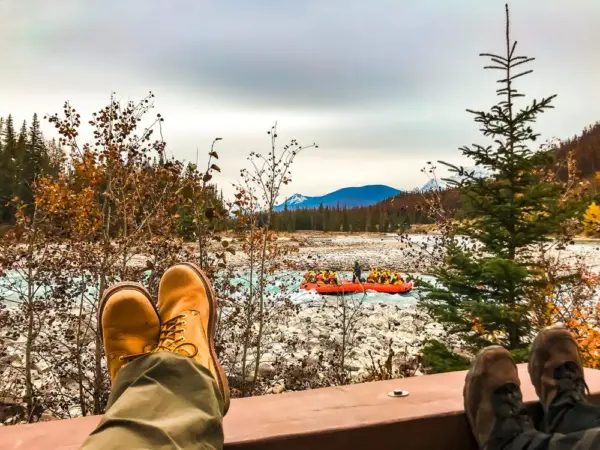 Pausenzeit in Jasper - Sascha Thom - Erlebnisrundreisen.de