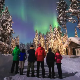 Nordlichter über Lappland - tsuguliev - tsuguliev /Adobe.com - Erlebnisrundreisen.de