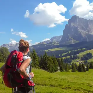 Blick auf die Dolomiten - Lena Bohndorf - Erlebnisrundreisen.de