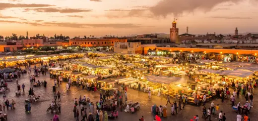 Marktplatz in Marrakesch - Blogtrip - © Blogtrip - adobe.com - Erlebnisrundreisen.de