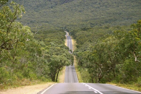 Straße durch den Grampians-Nationalpark, Victoria