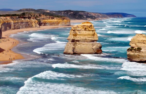 Die Zwölf Apostel im Bundesstaat Victoria an der Great Ocean Road