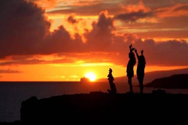 Sonnenuntergang Richtung Faial