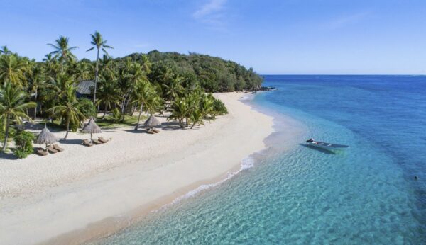 Strand in den Yasawas, Paradise Cove