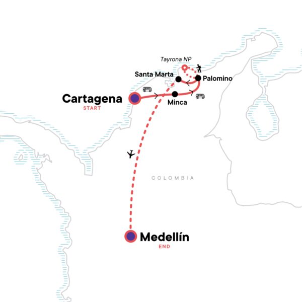 Adventure-Trip-Colombian-Explorer-Medellin-Nights-Tayrona-National-Park-1