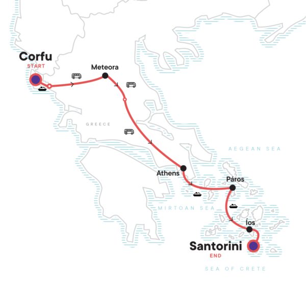 Adventure-Trip-Corfu-to-Santorini-Beach-Days-Jaw-Dropping-Views-1