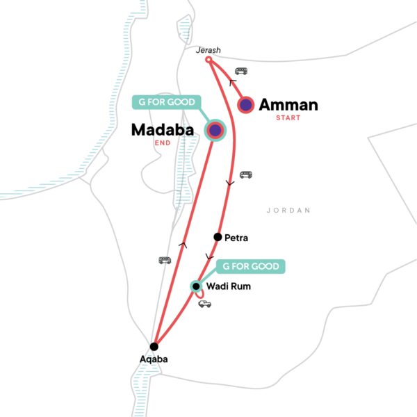 Adventure-Trip-Jordanien-Alte-Staedte-ikonisches-Petra-Schwimmen-im-Toten-Meer-1