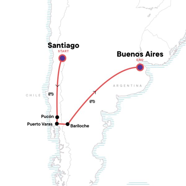 Adventure-Trip-Santiago-to-Buenos-Aires-Volcanos-Valleys-the-Lake-District-1