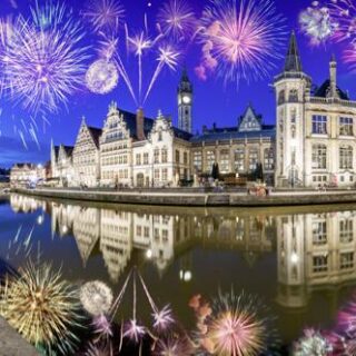 5 Tage Silvester mit kultimer in Flandern: Bewundern Sie Brügge und Gent und feiern Sie in Antwerpen beim Silvester-Dinner im Restaurant Madonna im KMSKA ins neue Jahr.
