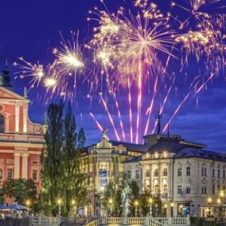 Silvester in der slowenischen Hauptstadt Ljubljana Young Traveller 2026
