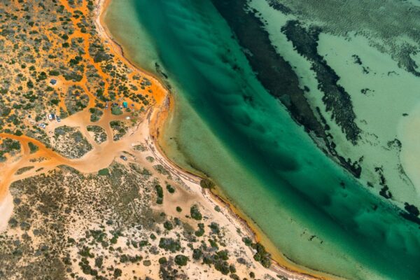 Blick in die Shark Bay World Heritage Area
