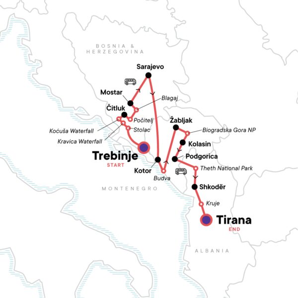 Adventure-Trip-Classic-Balkans-Trebinje-to-Tirana-1