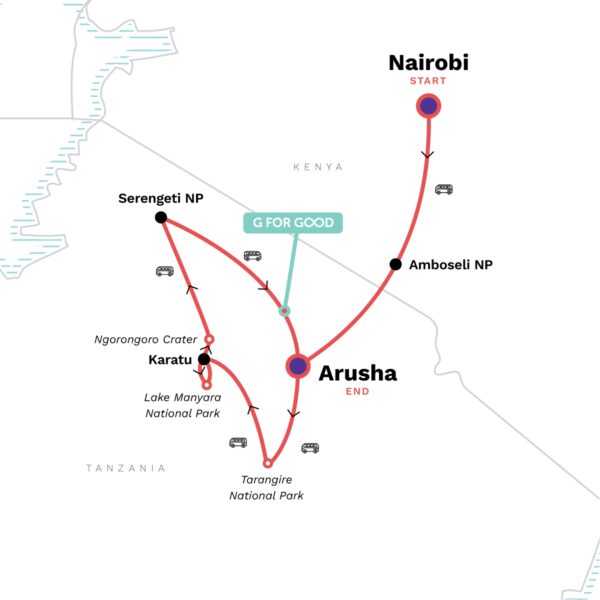 Adventure-Trip-Kenya-Tanzania-Amboseli-The-Serengeti-Ngorongoro-Crater-1