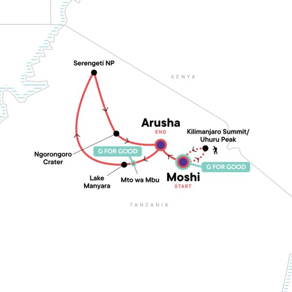 Adventure-Trip-Kilimandscharo-Machame-Route-Serengeti-1
