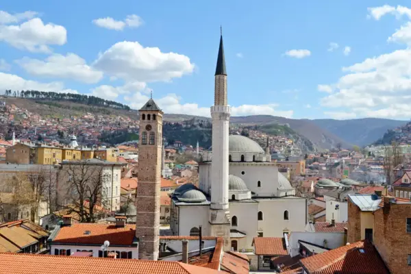 Blick auf Sarajevo - Robinson - Erlebnisrundreisen.de
