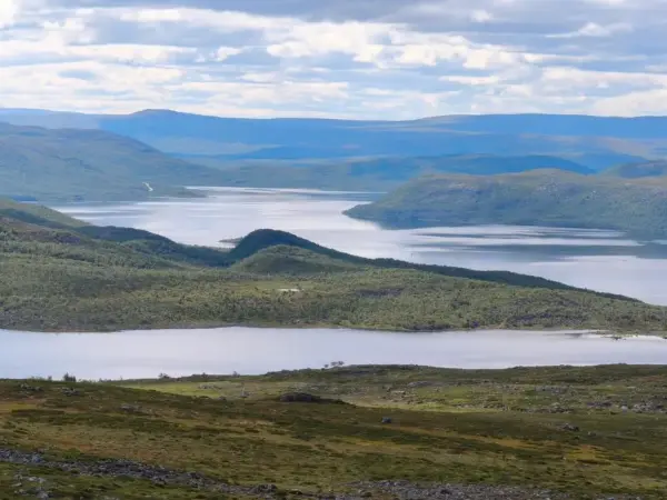 Lappländische Seenlandschaft bei Kilpisjärvi - Peter Bartel - Erlebnisrundreisen.de