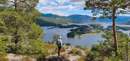 Blick auf Vrådal - Peter Bartel - © Peter Bartel - Erlebnisrundreisen.de
