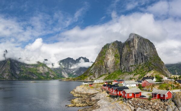 View,Of,Hamnøy,On,The,Lofoten,Islands,In,Norway